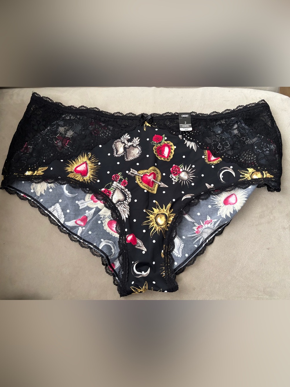 Torrid sacred heart cheeky panties 2x
